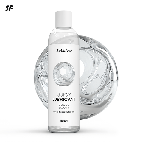 Satisfyer Juicy Boogy Booty Water Based Anal Lubricant - Water Based Lubes