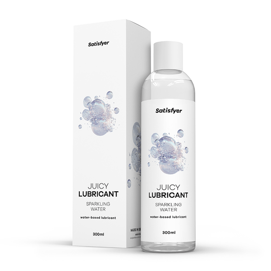 Satisfyer Juicy Sparkling Water Based Tingling Lubricant - Water Based Lubes