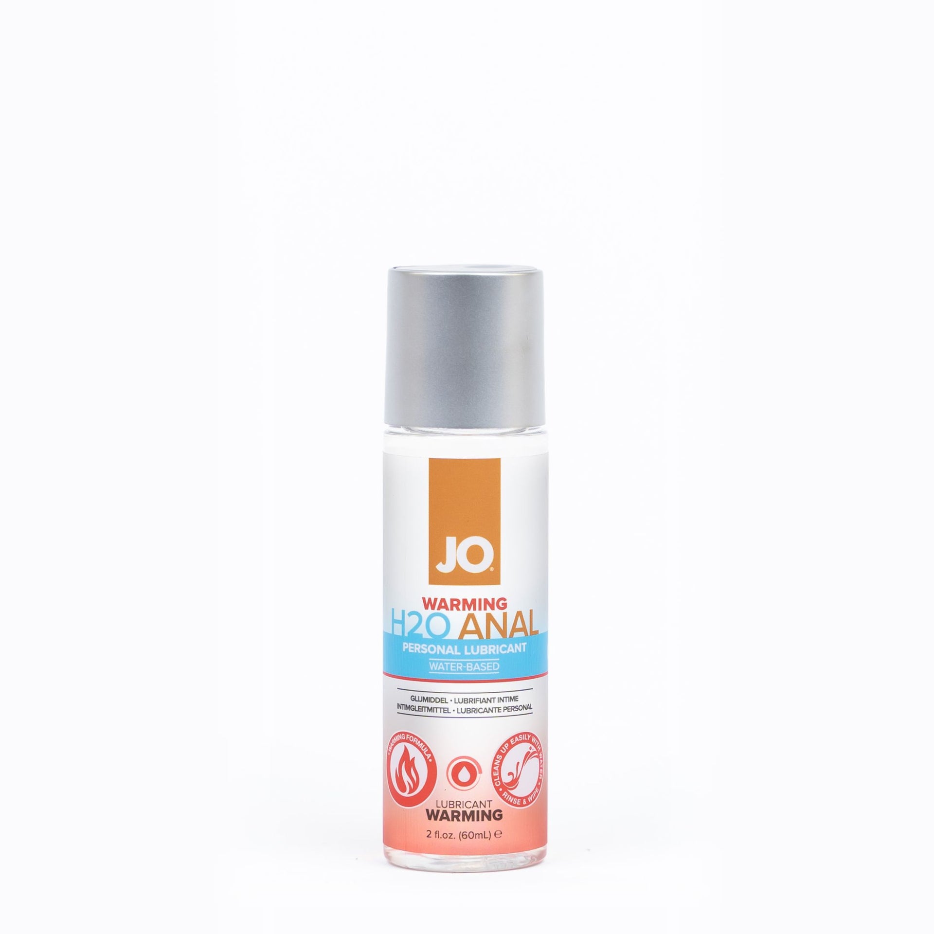 JO Anal H2O Warming Water Based Personal Lubricant Water Based Lubes