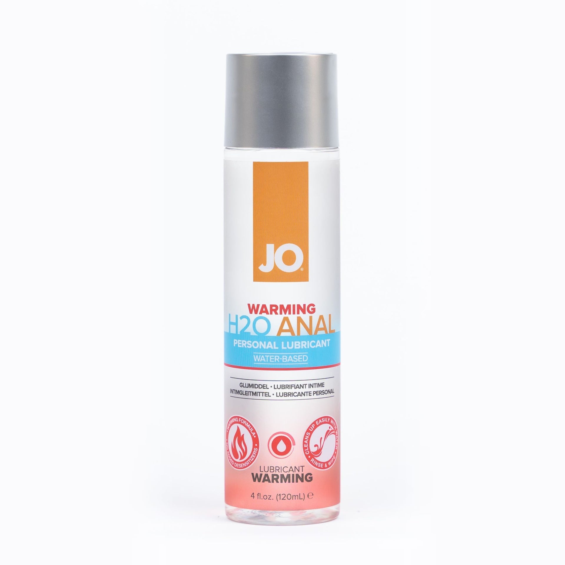 JO Anal H2O Warming Water Based Personal Lubricant Water Based Lubes