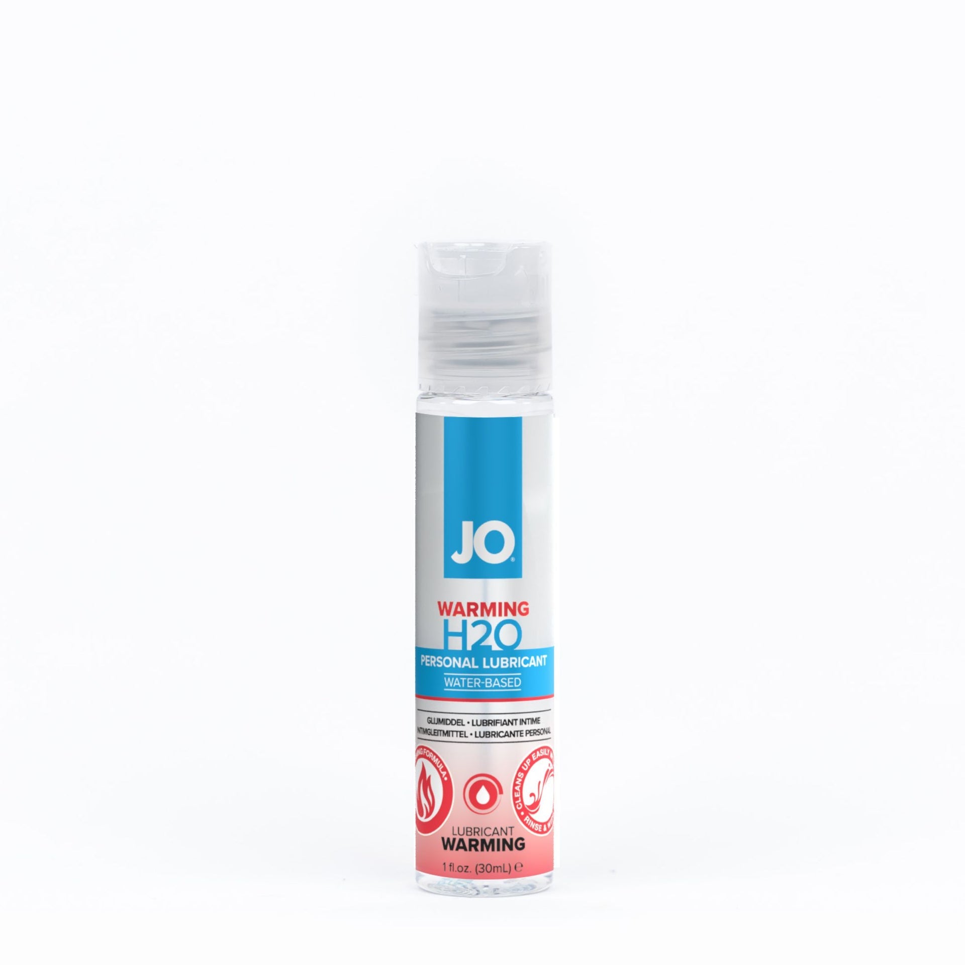 System JO H20 Water Based Warming Lubricant 30ml Water Based Lubes