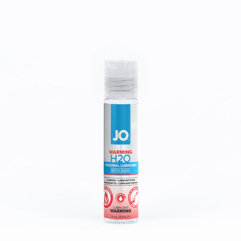 System JO H20 Water Based Warming Lubricant 30ml - Water Based Lubes