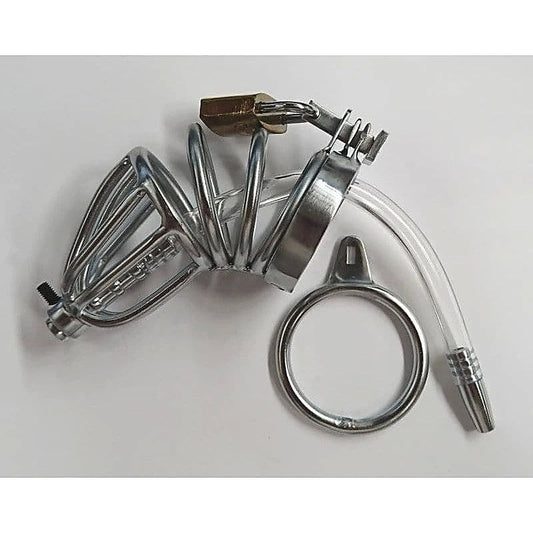 Chastity Device For Male & Urethral Tube - Male Chastity