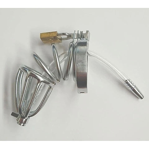 Chastity Device For Male & Urethral Tube - Male Chastity