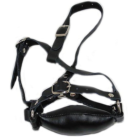 Bound for Pleasure Bit Gag Leather - Bondage Gags and Bits