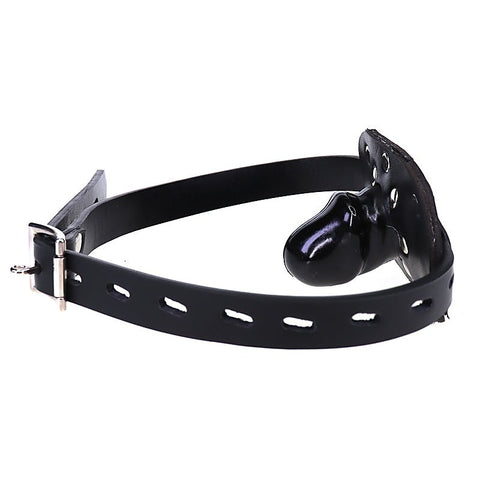 The Facility Leather Mouth Gag by Hell's Couture - Bondage Gags and Bits