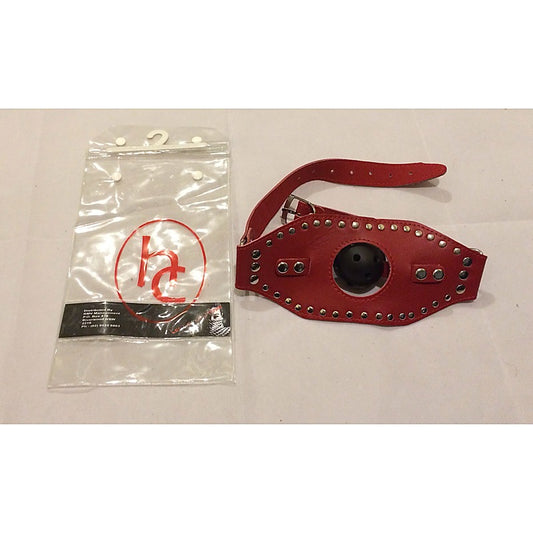 Kinky Leather Ball Gag - Bondage Gags and Bits