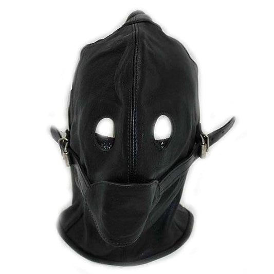 Cafe Bondage Hood with Gag - Bondage Hoods
