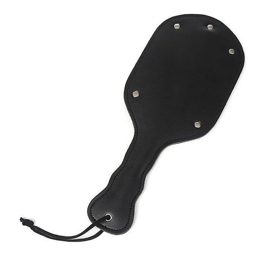 TabuToys Ping Pong Wide Leather Paddle - Paddles And Slappers