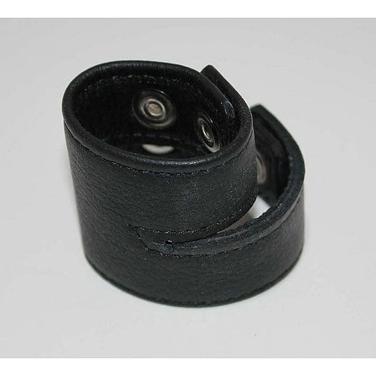 Hell's Couture Double Strap Leather Cock Ring - Elevate Your Intimate Pleasure - Cock Rings