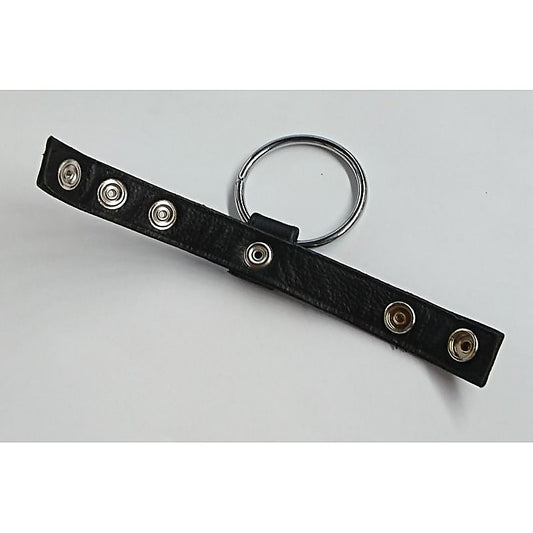 Sexy Dees Leather & Metal Cock Ring