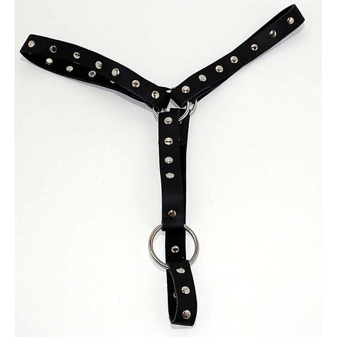 Premium Leather Waist Harness by Hell's Couture - Cuffs and Restraints