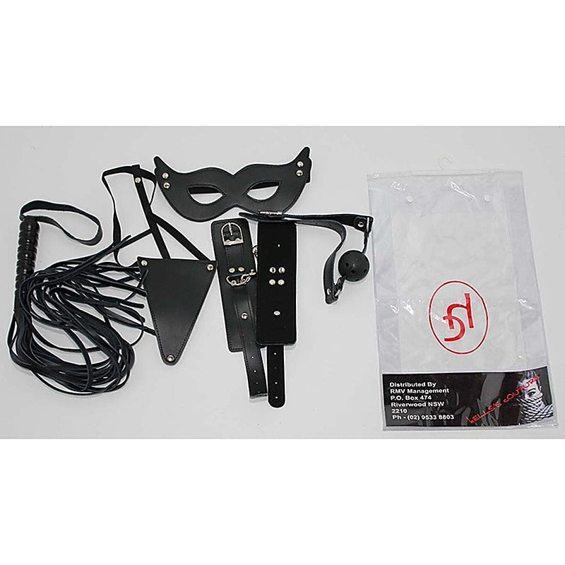 Premium Leather Masters Set by Hell's Couture - Bondage Kits