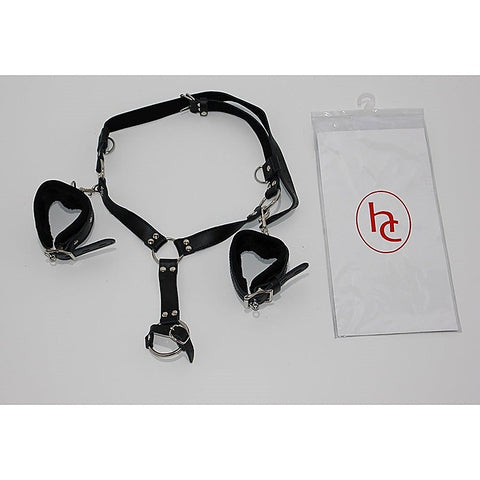 Self Bondage Lower Body Harness by Hell's Couture - Cuffs and Restraints