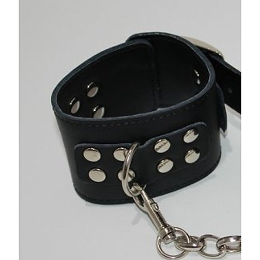 LeatherCreations Wrist Restraints with Adjustable Buckle - Cuffs and Restraints