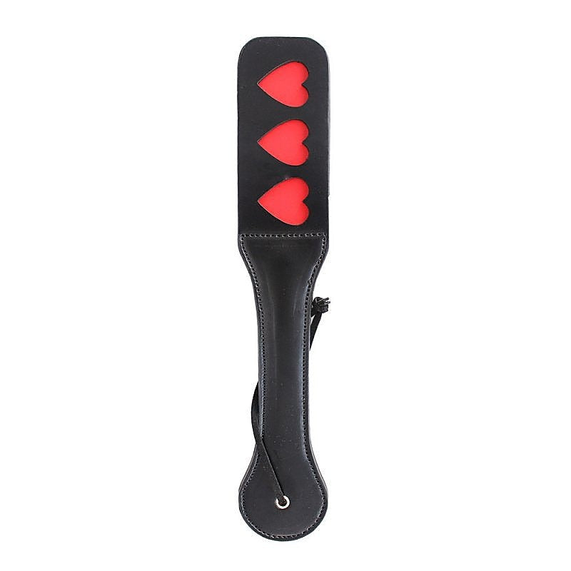 Professional Triple Heart Paddle by BDStyle - Paddles And Slappers