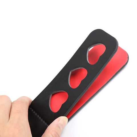 Professional Triple Heart Paddle by BDStyle - Paddles And Slappers