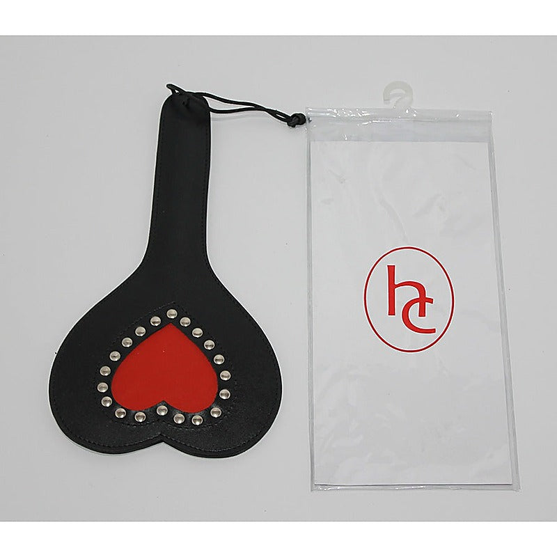 Fetish wealth Slapper Leather Heart - Paddles And Slappers