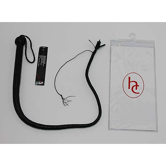 Stockmans Leather Whip 90cm