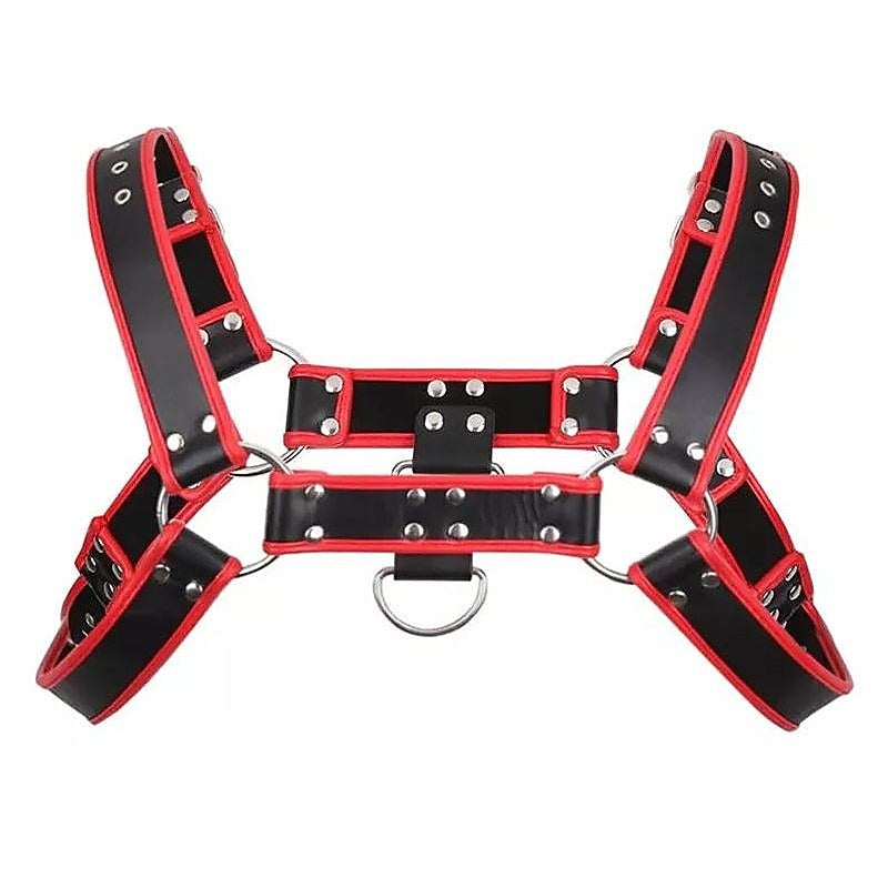 Luxurious Leather BDSM Harness by Hell's Couture - Cuffs and Restraints