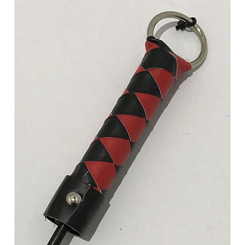 LicksandLashes Leather Crop With Heart Shaped Paddle - Paddles And Slappers