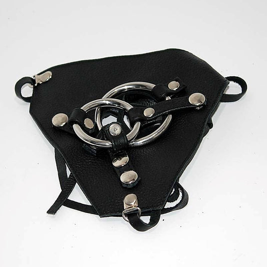 Dual Cock Ring Strap On Harness - Strap On Sextoys