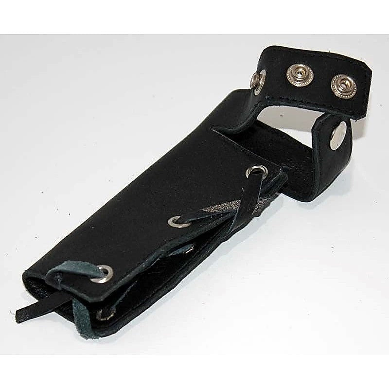 Lace Up Leather Cock Sheath by Hell's Couture - Cock Rings