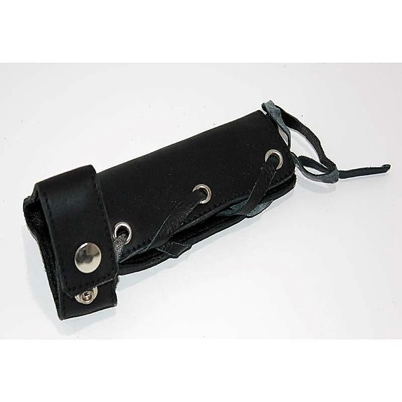 Lace Up Leather Cock Sheath by Hell's Couture - Cock Rings