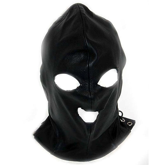 Leather Executioner Bondage Hood