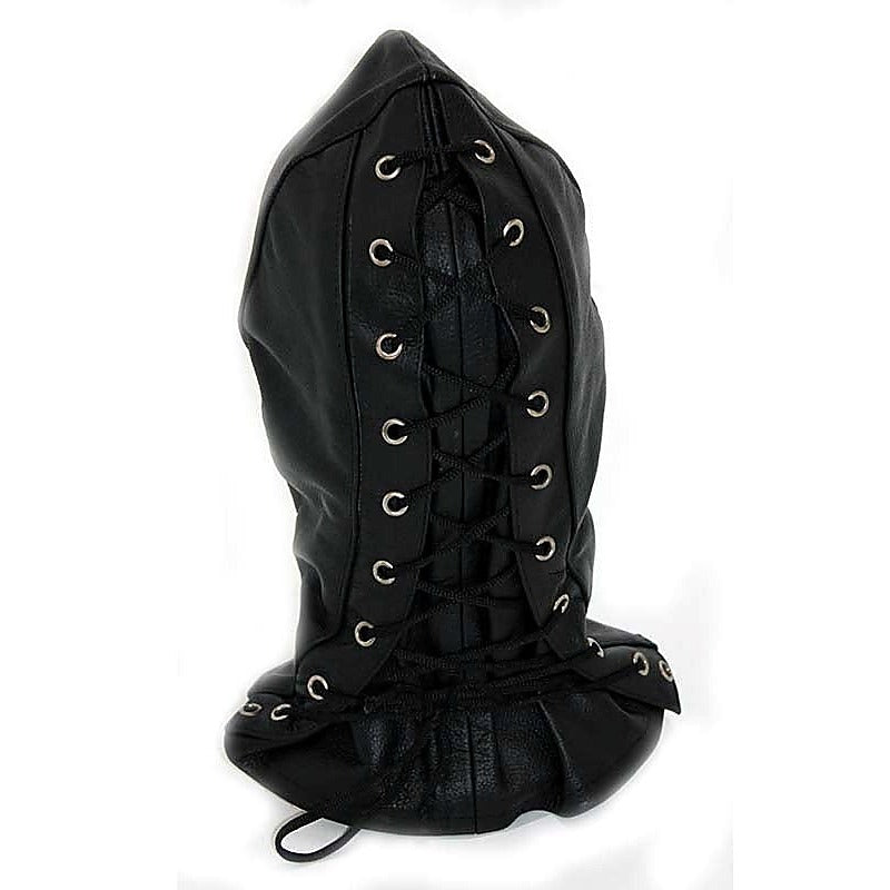 Leather Executioner Bondage Hood - Bondage Hoods