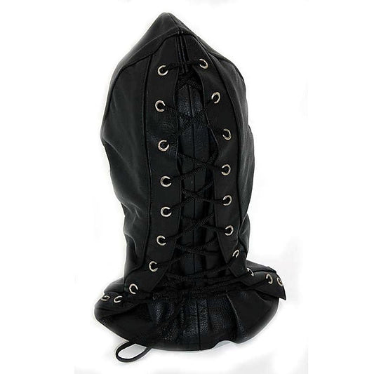 Leather Executioner Bondage Hood
