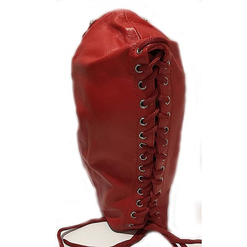 Leather Spiked Devil Hood - Bondage Hoods