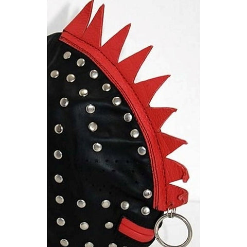 Luxurious Leather Bondage - Turtle-Shell Inspired Hood - Bondage Hoods