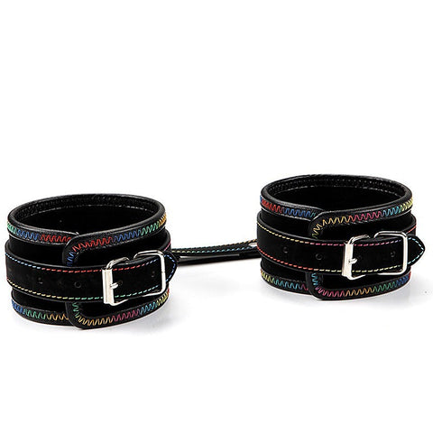 Color Thread Wrist and Ankle Cuffs by BDStyle - Cuffs and Restraints