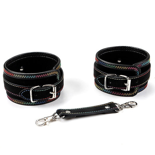 Color Thread Wrist and Ankle Cuffs by BDStyle - Cuffs and Restraints