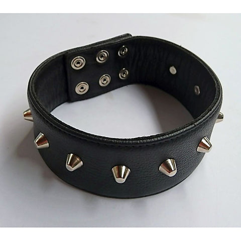 Premium Spiked Slave Collar by Hell's Couture - Collars and Leads
