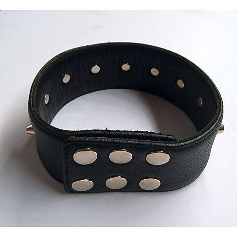 Premium Spiked Slave Collar by Hell's Couture - Collars and Leads