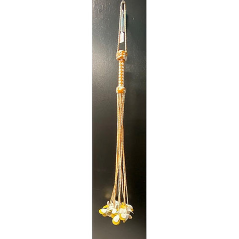 Blossoming Pleasure - Hell's Couture Cat o' Nine Tails Flogger - Whips And Crops