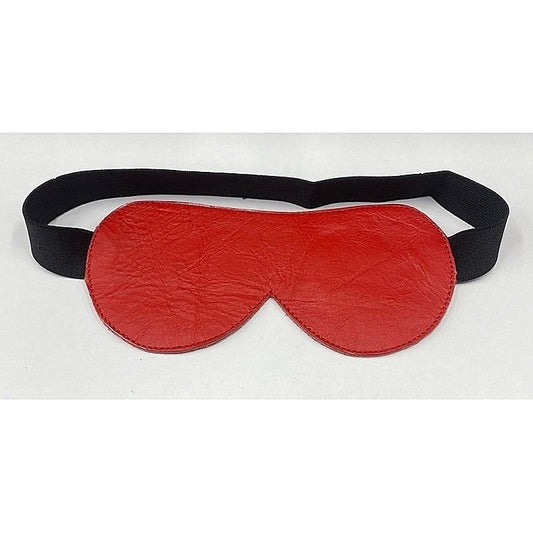 Red Leather Blindfold