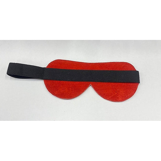Red Leather Blindfold