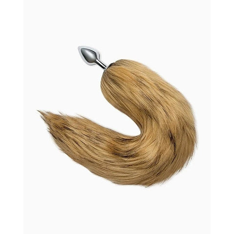 Enchanting Faux Horse Tail - Beginner-Friendly Metal Butt Plug - Butt Plugs