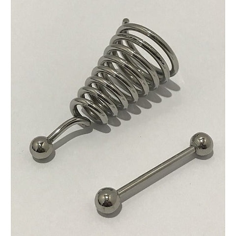 Metal Nipple Extender Whirl by Hell's Couture - Breast and Nipple Toys
