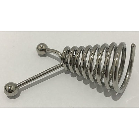 Metal Nipple Extender Whirl by Hell's Couture - Breast and Nipple Toys
