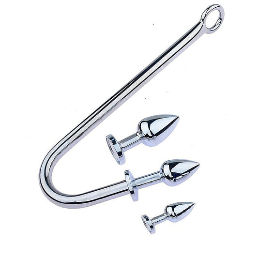BDStyle Anal Hook - Electrifying Steel Plugs for Thrilling Adventure - Spreaders and Hangers