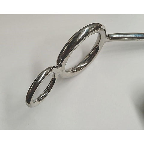 Triple Ball Anal Hook With Double Cock Ring - Cock Rings