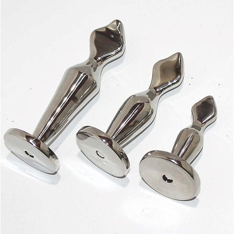 Premium Oscars Prostate Probe by Hell's Couture - Steel Sex Toys