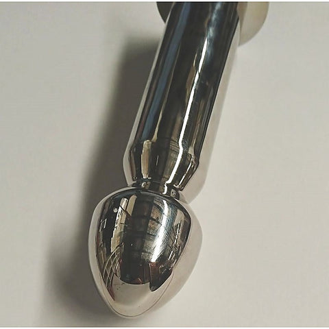 Missile Metal Butt Plug by Hell's Couture - Steel Sex Toys