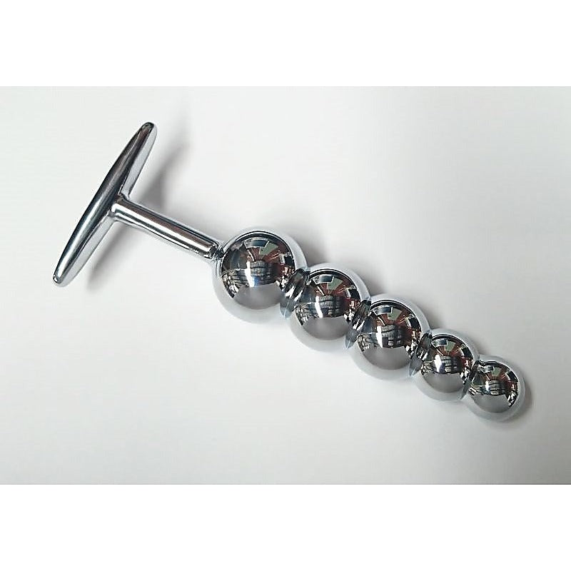 Premium Steel Thai Beads by Hell's Couture - Anal Beads and Balls