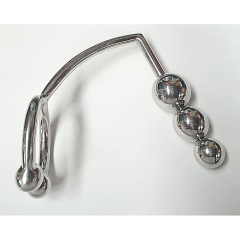 Triple Thrill Ass Lock & Ring by Hell's Couture - Spreaders and Hangers