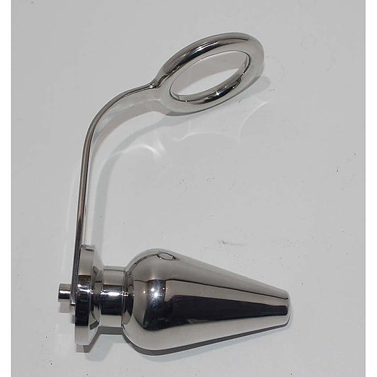 Sinful Pleasures - Surgical Steel Anal Plug and Cock Ring Set - Spreaders and Hangers